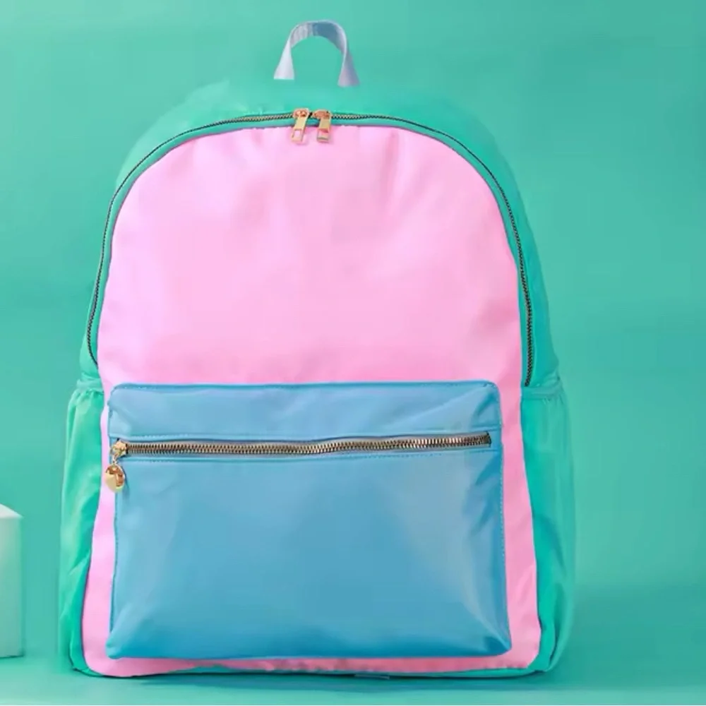 Nylon color lock Backpack - Picture 1 of 2